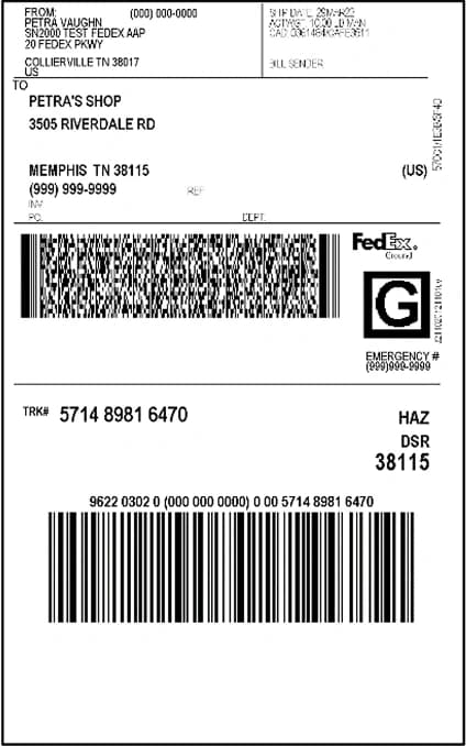 Ground Automation Label