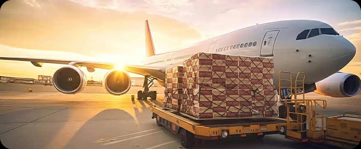 Sea container delivery was the first shipping method.